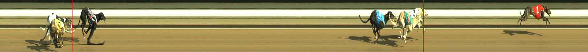 Photo finish for Warragul Race 3