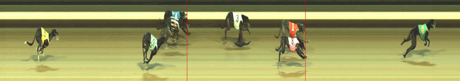 Photo finish for Warragul Race 7