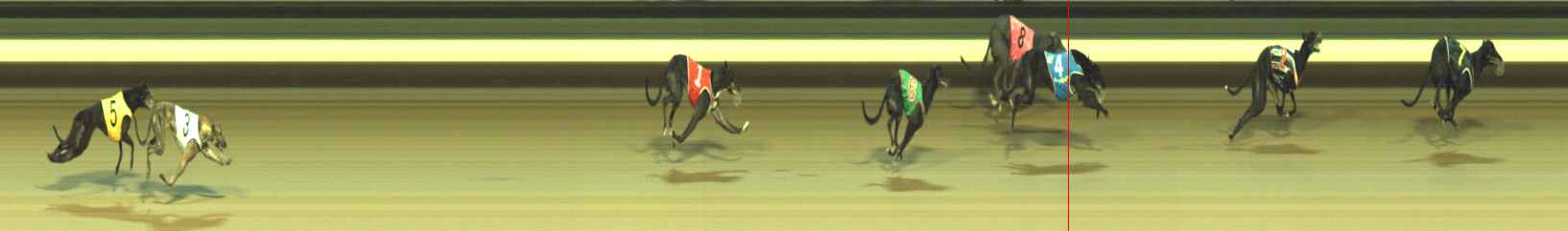 Photo finish for Warragul Race 11