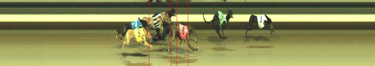 Photo finish for Warragul Race 12