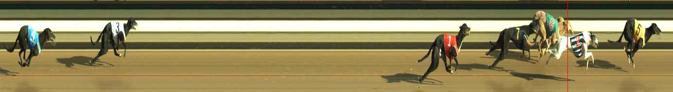 Photo finish for Warragul Race 4
