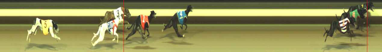 Photo finish for Warragul Race 3