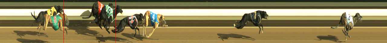 Photo finish for Warragul Race 4