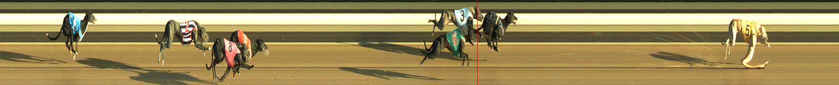 Photo finish for Warragul Race 7