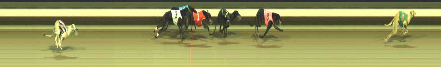 Photo finish for Warragul Race 10