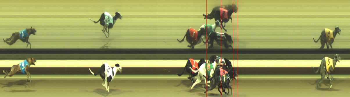 Photo finish for Warragul Race 5