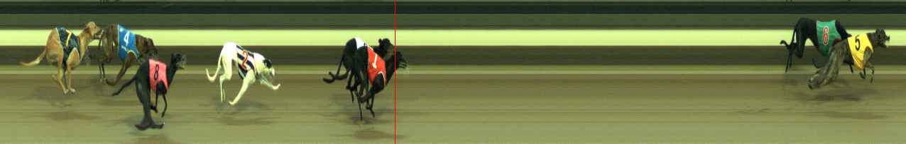 Photo finish for Warragul Race 9