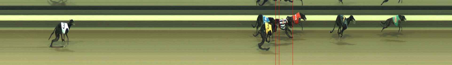 Photo finish for Warragul Race 7