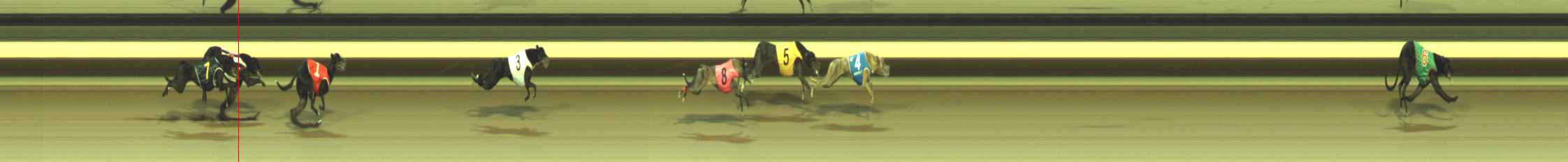 Photo finish for Warragul Race 9