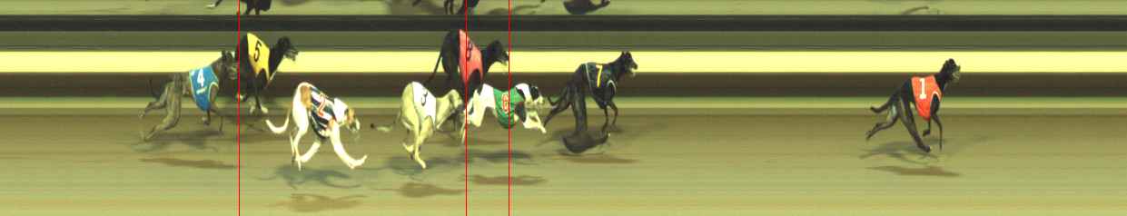 Photo finish for Warragul Race 12