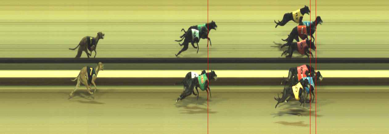 Race result finish photo
