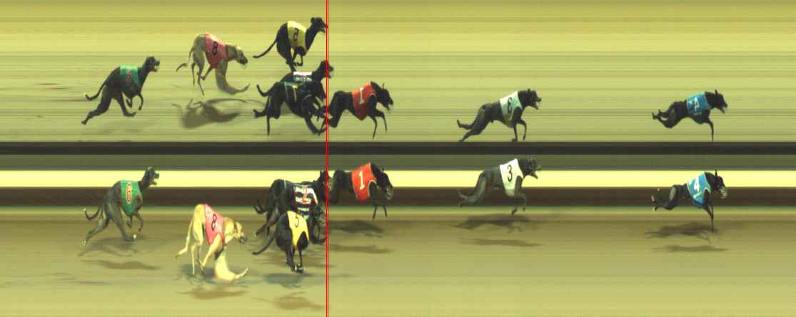 Race result finish photo