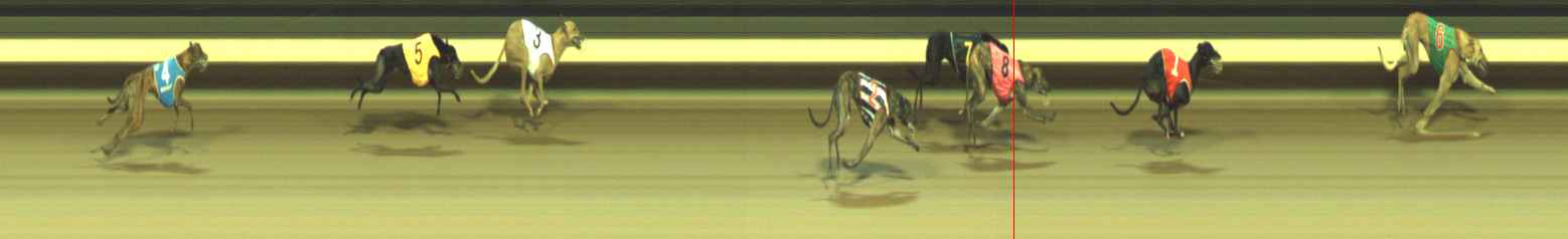 Race result finish photo