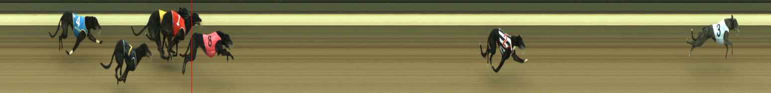Photo finish for Warragul Race 4