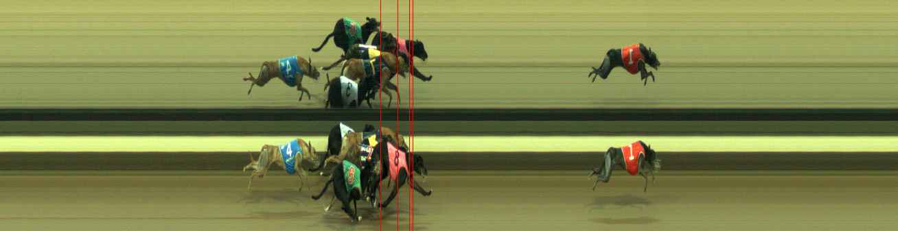 Photo finish for Warragul Race 9