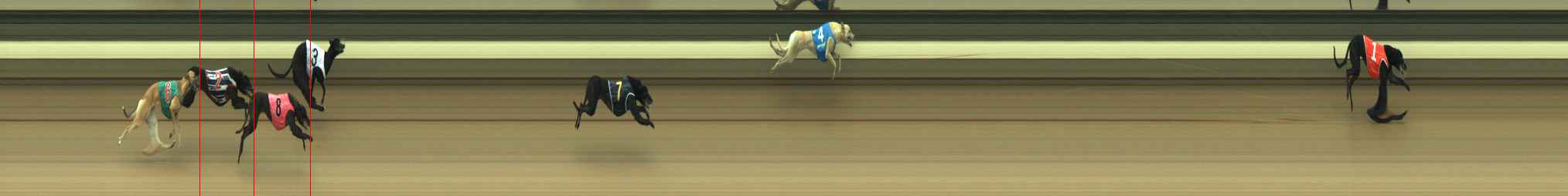Race result finish photo