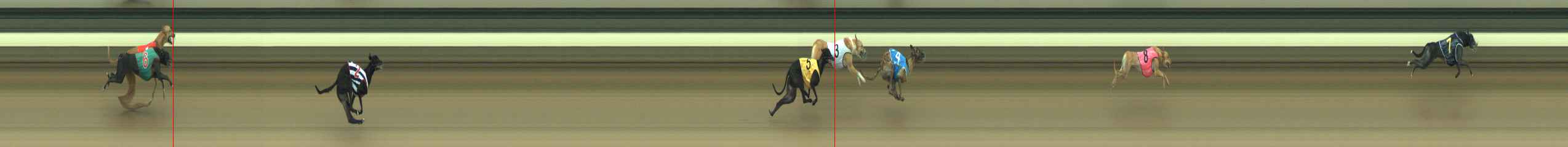 Race result finish photo