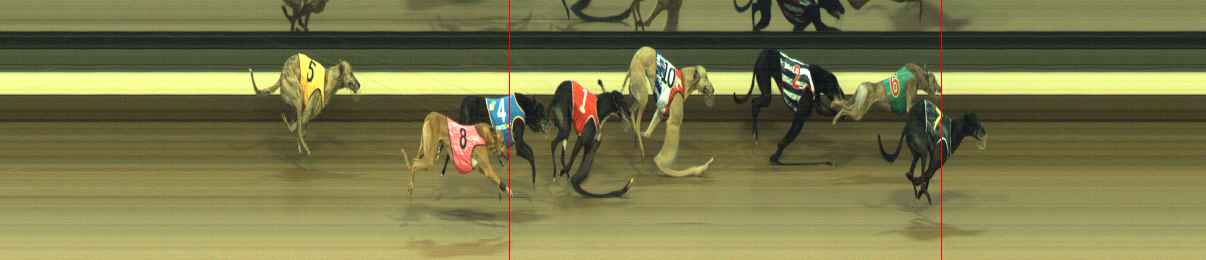 Photo finish for Warragul Race 6