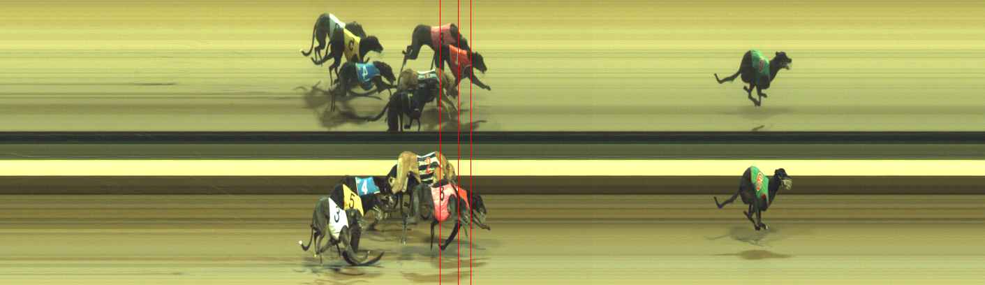 Photo finish for Warragul Race 9