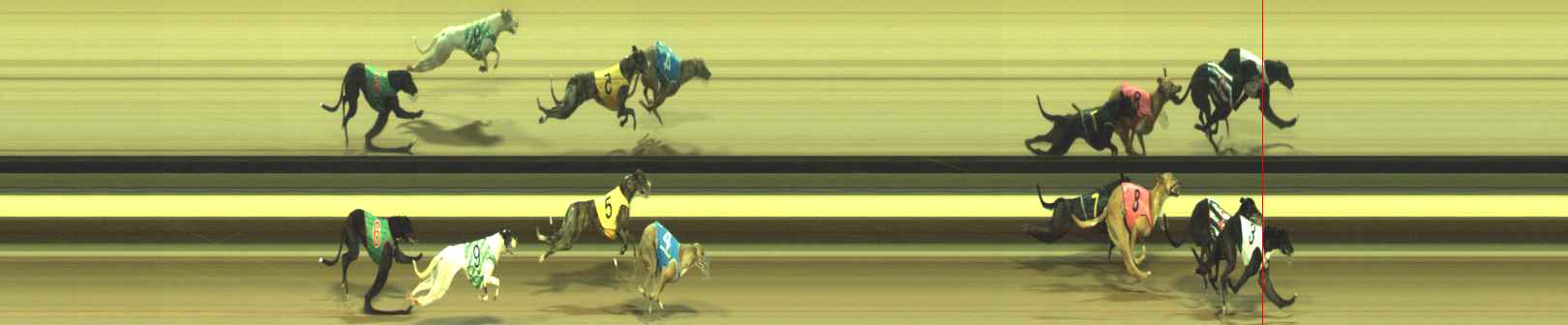 Photo finish for Warragul Race 10
