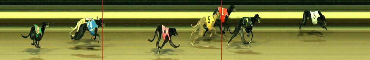 Photo finish for Warragul Race 10