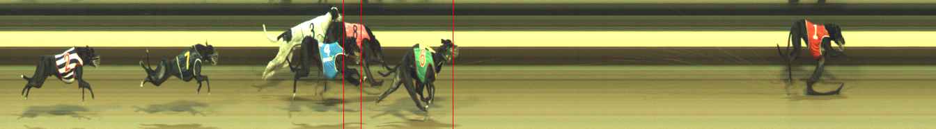 Photo finish for Warragul Race 3