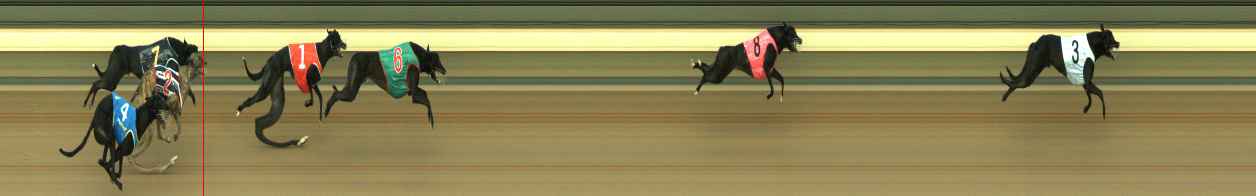 Photo finish for Warragul Race 3