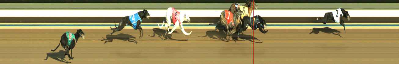 Photo finish for Warragul Race 10