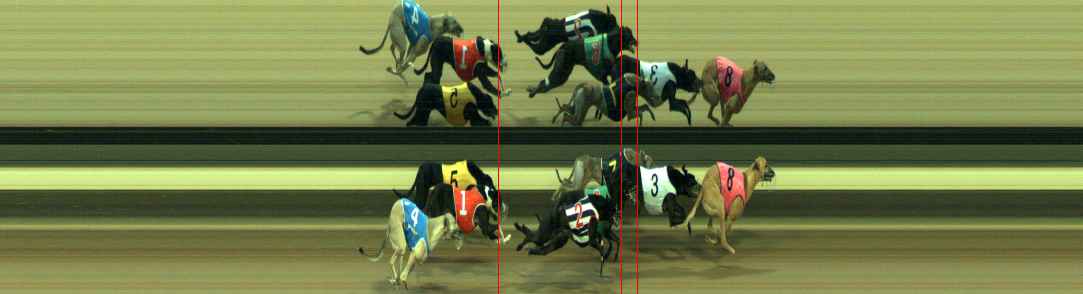 Photo finish for Warragul Race 5