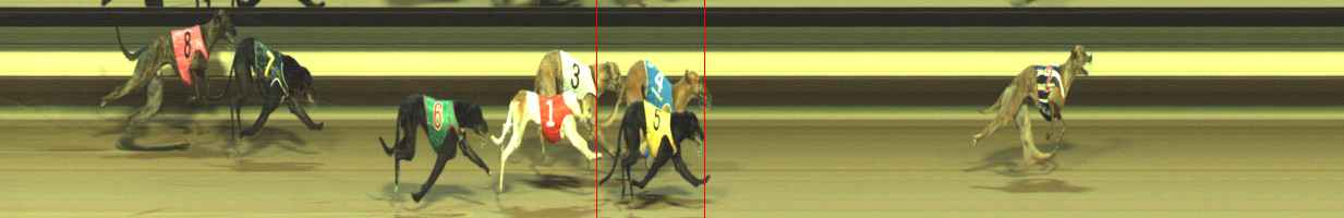 Photo finish for Warragul Race 10