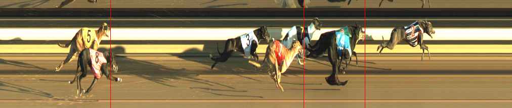Photo finish for Warragul Race 4