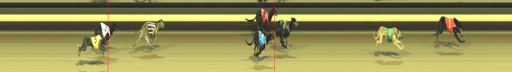 Photo finish for Warragul Race 10