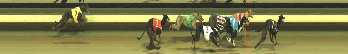 Photo finish for Warragul Race 6