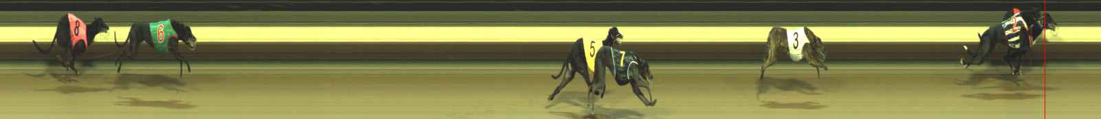 Photo finish for Warragul Race 9