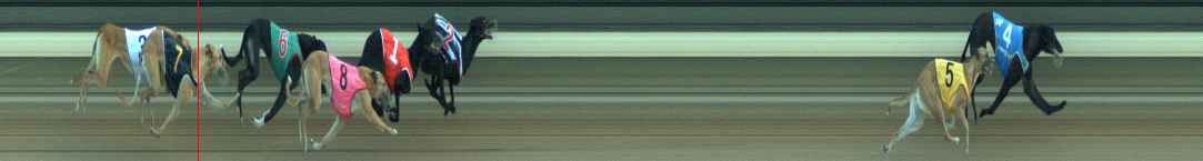 Photo finish for Warragul Race 7