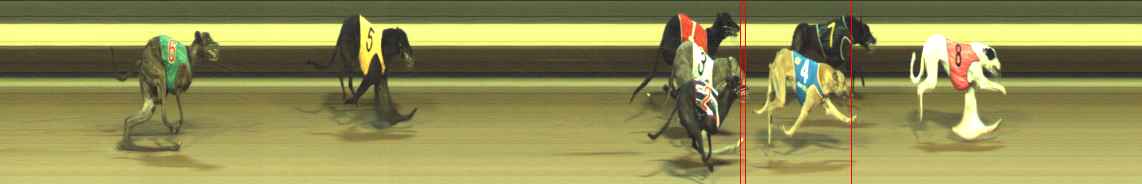 Photo finish for Warragul Race 10