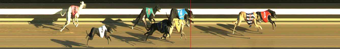 Photo finish for Warragul Race 2