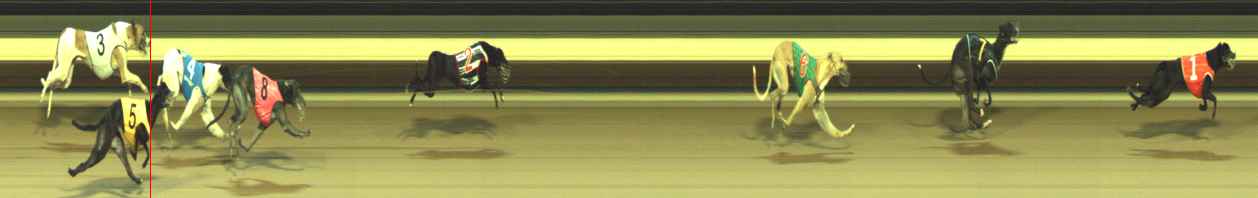 Photo finish for Warragul Race 10