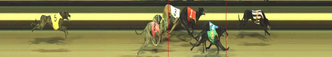 Photo finish for Warragul Race 6