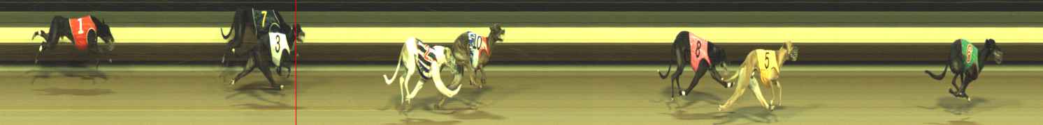 Photo finish for Warragul Race 10