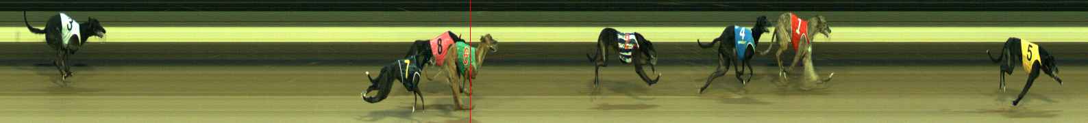 Photo finish for Warragul Race 9