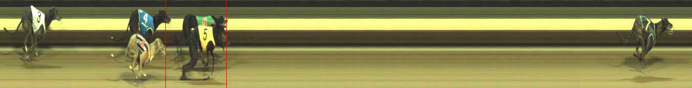 Photo finish for Warragul Race 4