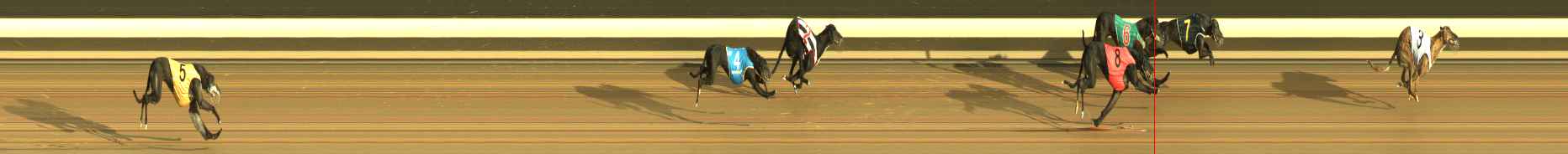 Photo finish for Warragul Race 4