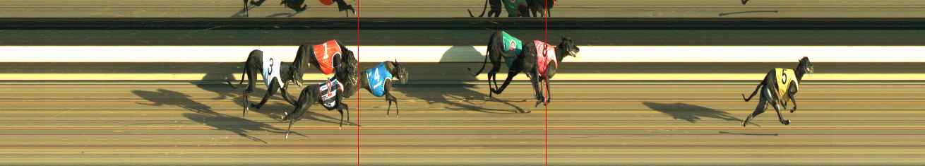 Photo finish for Warragul Race 4