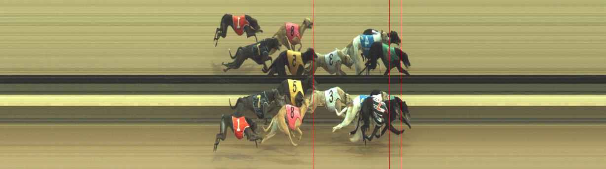 Photo finish for Warragul Race 7