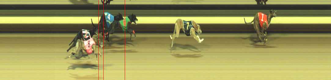 Photo finish for Warragul Race 10