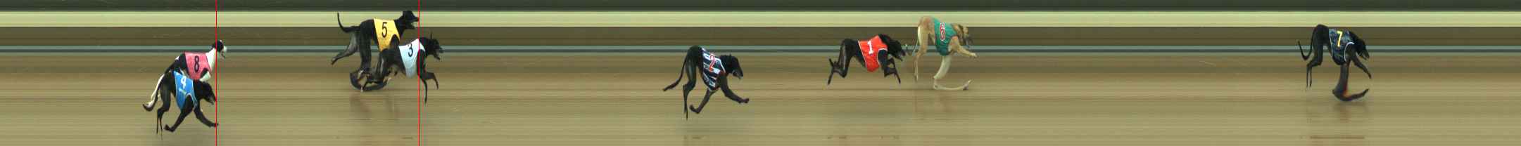 Photo finish for Warragul Race 2