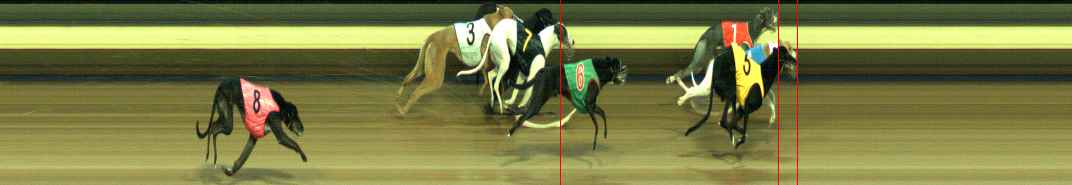 Photo finish for Warragul Race 7