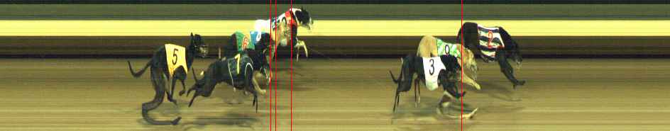 Photo finish for Warragul Race 9