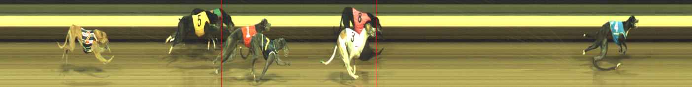 Photo finish for Warragul Race 10